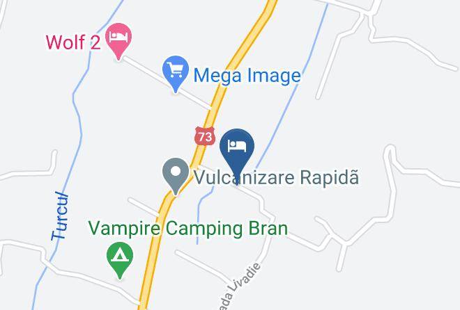 Zarnesti - Pensiunea Cristal Bran Maps