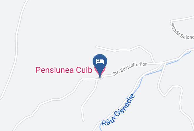 Cisnadie - Pensiunea Cuib Maps