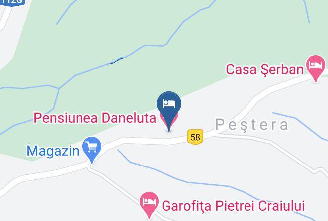 Moieciu - Pensiunea Daneluta Maps