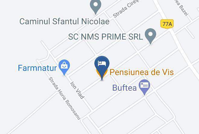 Buftea - Pensiunea De Vis Maps