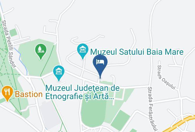 Baia Mare - Pensiunea Dealul Florilor Maps