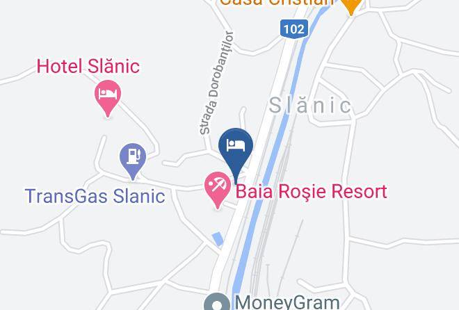 Slanic - Pensiunea Deceneu Maps
