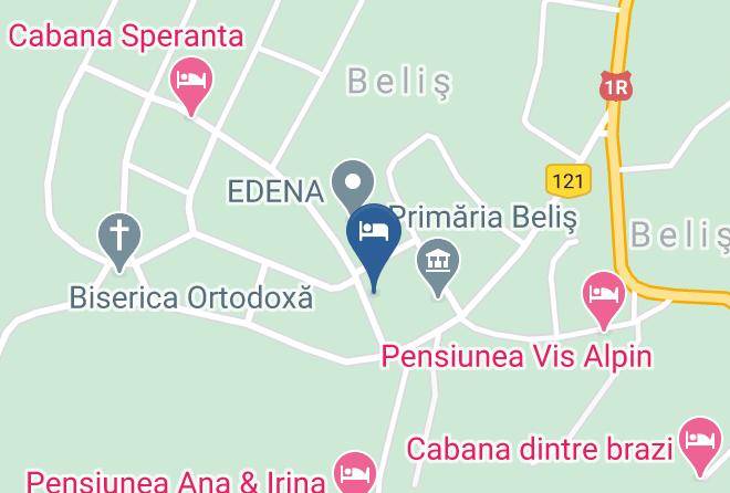 Belis - Pensiunea Denisa I Madalina Maps