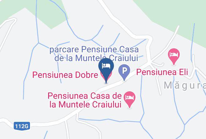 Moieciu - Pensiunea Dobre Maps