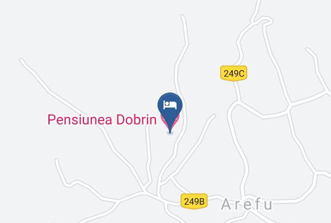 Arefu - Pensiunea Dobrin Maps