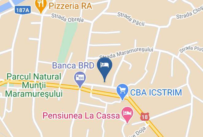 Viseu De Sus - Pensiunea Doce Maps