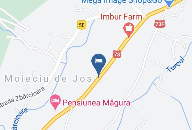 Moieciu - Pensiunea Dorali Maps