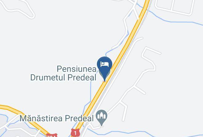 Predeal - Pensiunea Drumetul Predeal Maps
