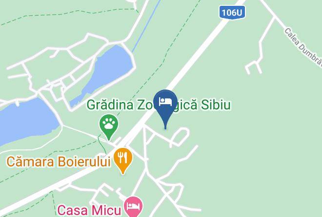 Sibiu - Pensiunea Dumbrava Sibiului Maps