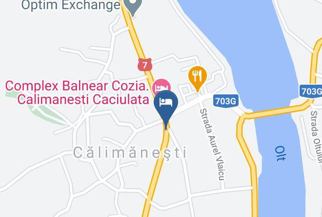 Calimanesti - Pensiunea El Ryo Maps