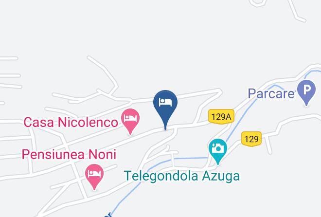 Azuga - Pensiunea Elemar Maps