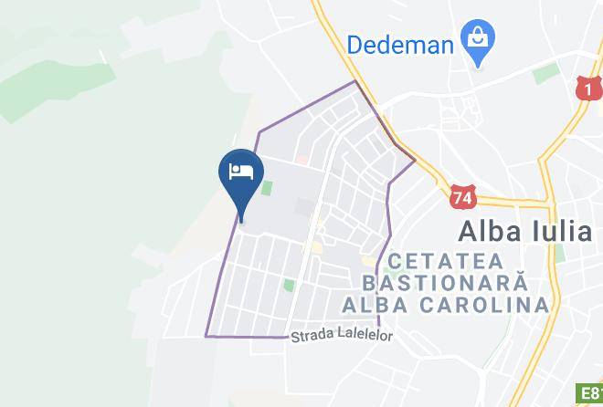 Alba Iulia - Pensiunea Element Maps