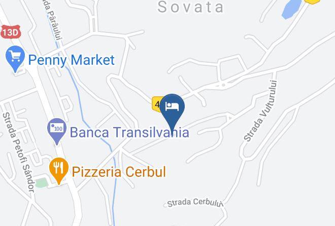 Sovata - Pensiunea Elisabeta Sovata Maps