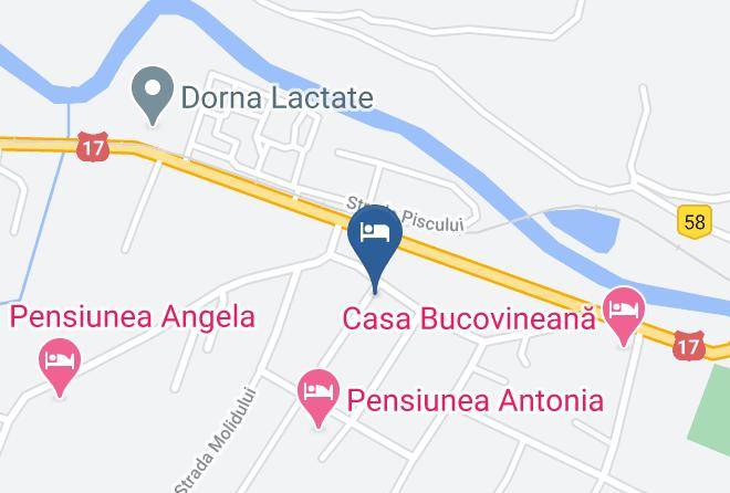 Vatra Dornei - Pensiunea Ely Maps