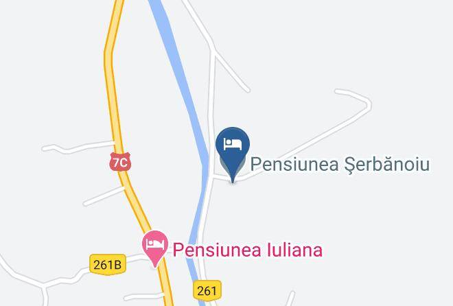 Arefu - Pensiunea Erbanoiu Maps