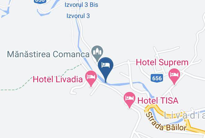 Baile Olanesti - Pensiunea Europa Maps