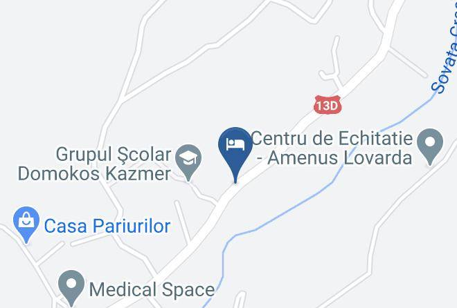 Sovata - Pensiunea Eurosandoor Maps