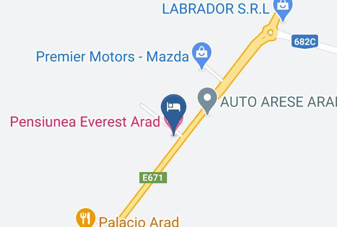 Arad - Pensiunea Everest Arad Maps