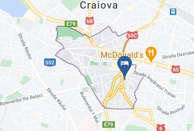 Craiova - Pensiunea Everest Maps
