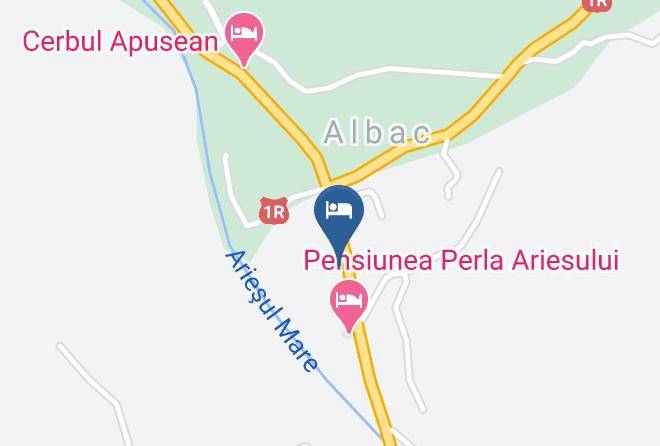 Albac - Pensiunea Felyviss Maps