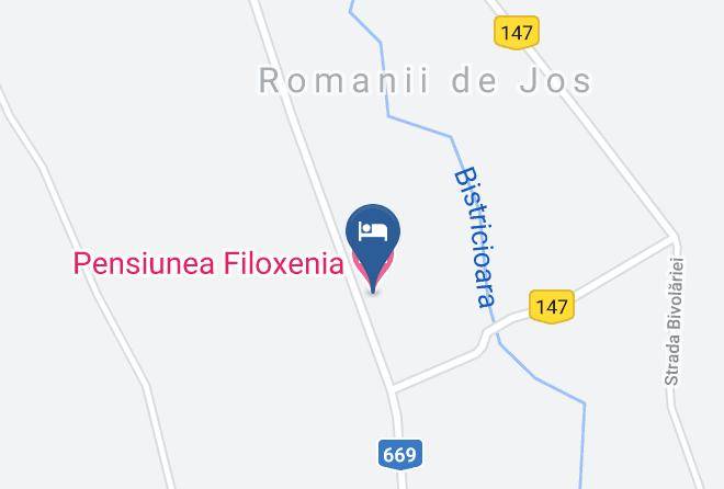 Horezu - Pensiunea Filoxenia Maps