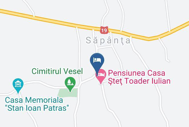 Sapana - Pensiunea Floare De Col Sapana Maps