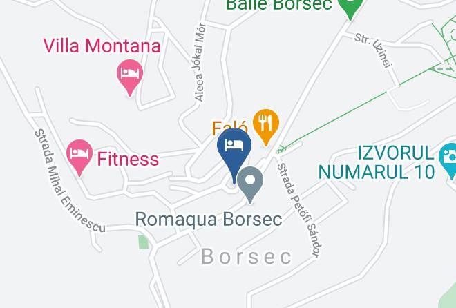 Borsec - Pensiunea Floare De Colt Maps