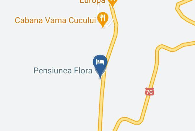 Cartisoara - Pensiunea Flora Maps