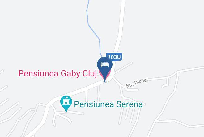 Cluj Napoca - Pensiunea Gaby Cluj Maps