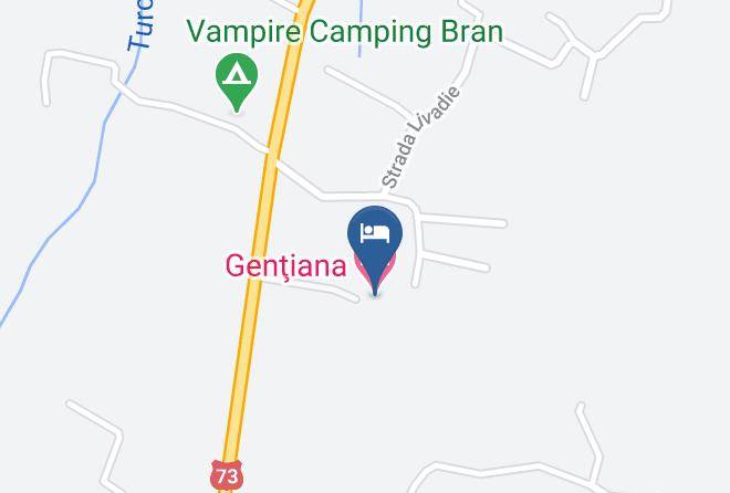 Bran - Pensiunea Gentiana Bran Maps