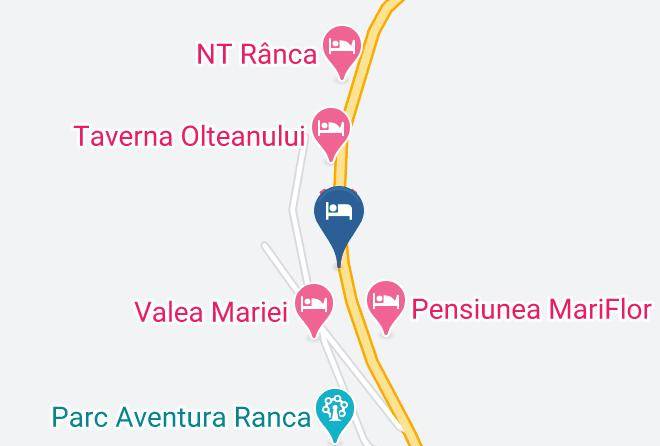 Novaci Straini - Pensiunea Geo Ranca Maps