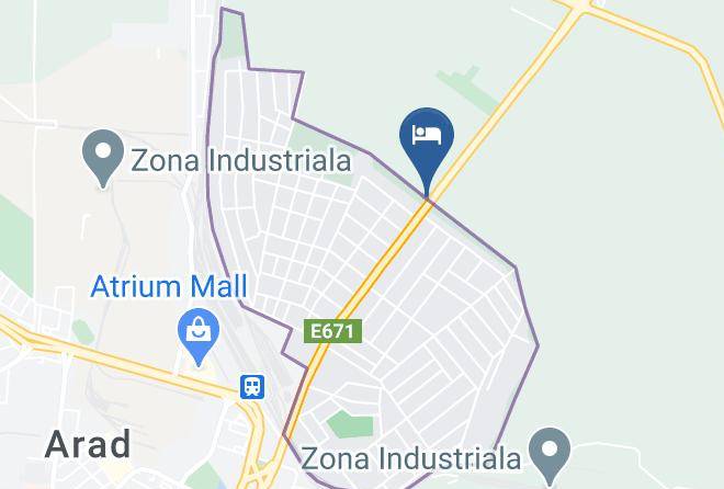 Arad - Pensiunea George`s Maps