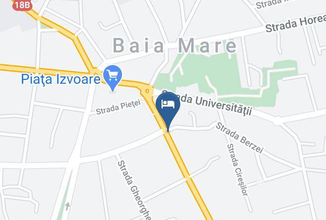 Baia Mare - Pensiunea Ghitta Maps