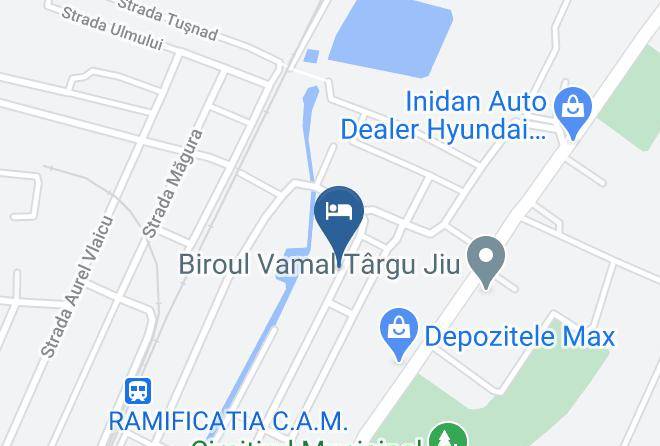 Tirgu Jiu - Pensiunea Giovani Maps