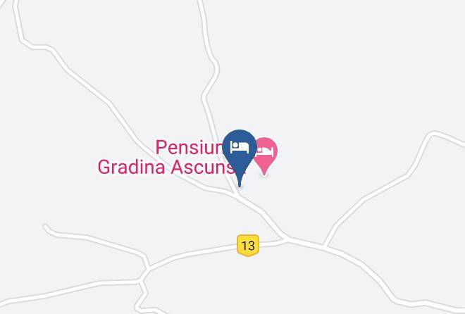Bughea De Jos - Pensiunea Gradina Mare Maps