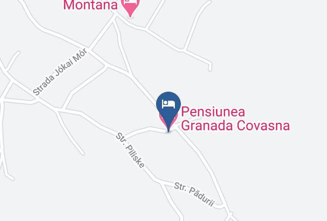 Covasna - Pensiunea Granada Covasna Maps