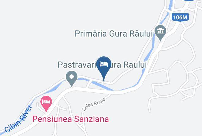 Gura Riului - Pensiunea Hanzu Darius Maps