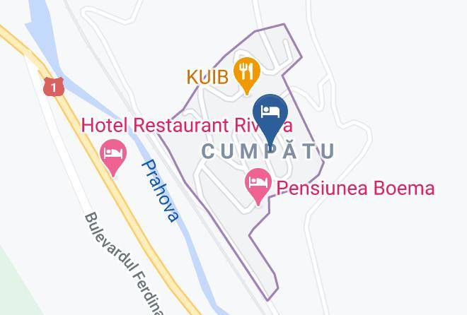 Sinaia - Pensiunea Harmony Maps