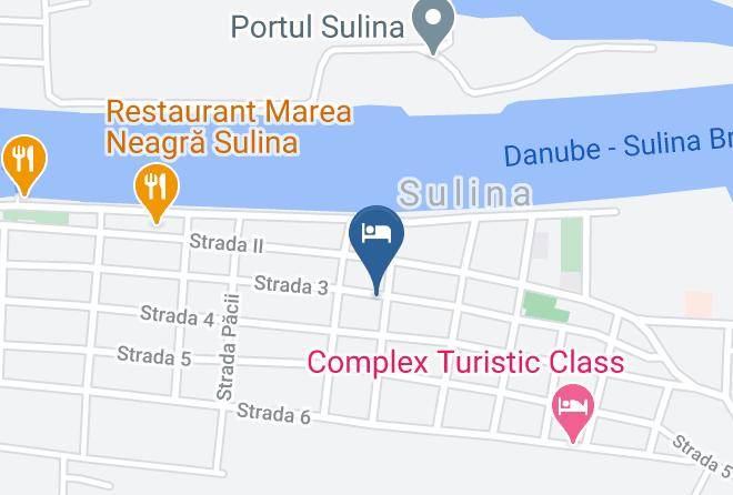 Sulina - Pensiunea Helios Maps