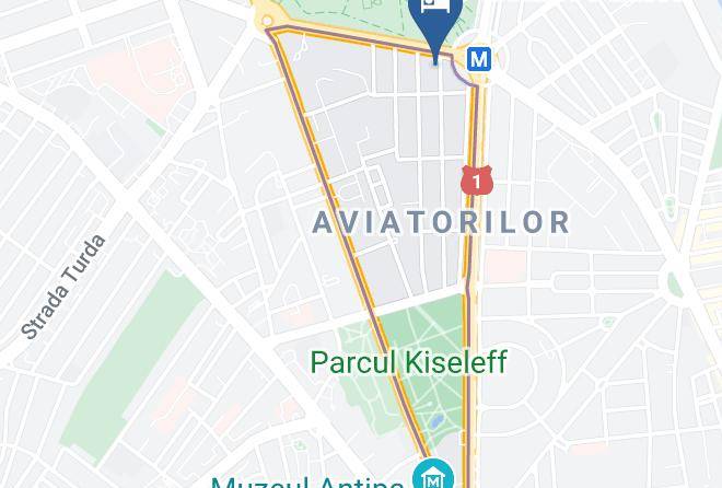 Bucharest - Pensiunea Helvetia Maps
