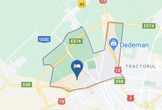Brasov - Pensiunea Iara Delta Dunarii Maps