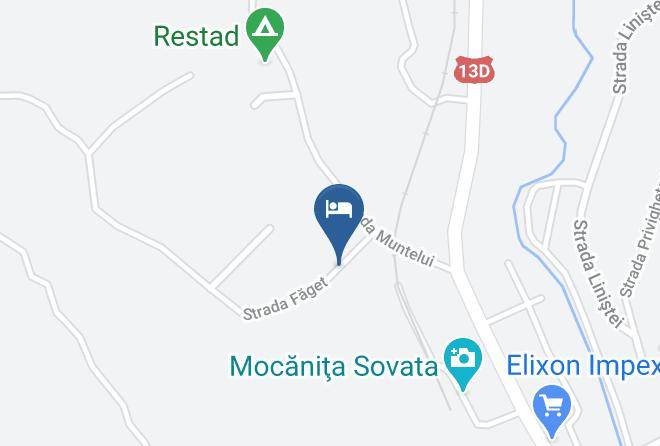 Sovata - Pensiunea Ildiko Maps