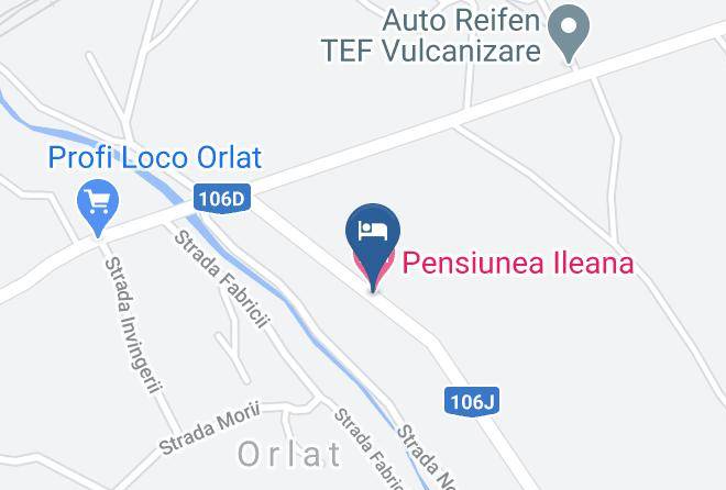 Orlat - Pensiunea Ileana Orlat Maps