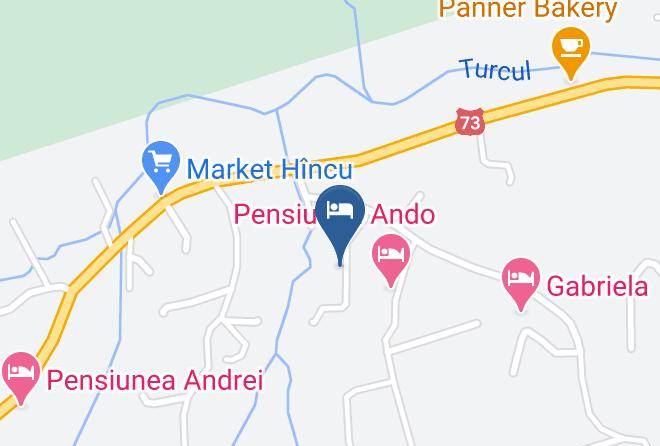 Bran - Pensiunea Iozefina Maps