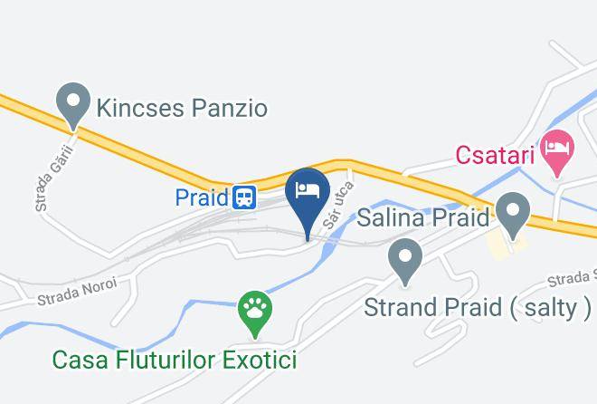 Praid - Pensiunea Janosi & Restaurant Izabella Maps