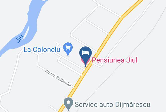 Tirgu Jiu - Pensiunea Jiul Maps