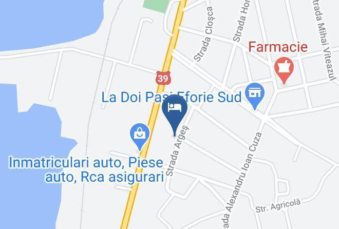 Eforie - Pensiunea Karol Maps