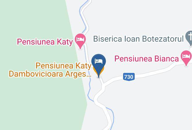 Dimbovicioara - Pensiunea Katy Dambovicioara Arges Romania Maps