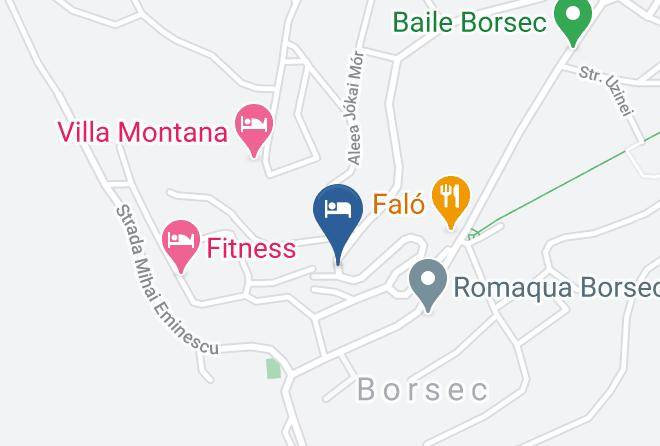Borsec - Pensiunea Kerek Maps
