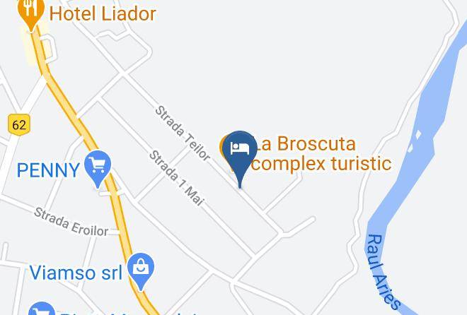 Campia Turzii - Pensiunea La Broscuta Maps